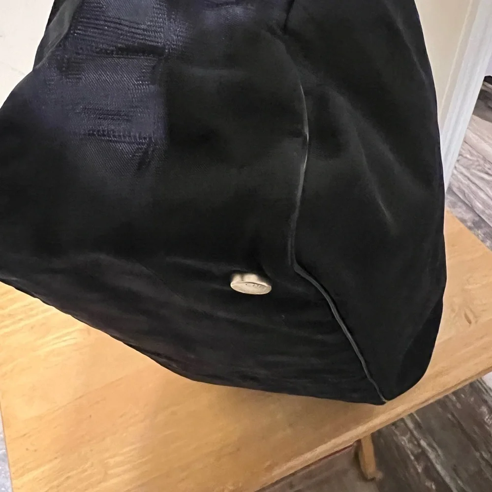 Chanel Black New Travel Line Nylon Tote